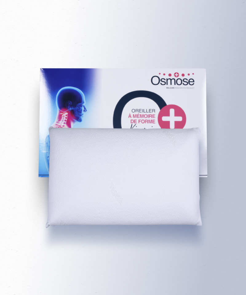 Oreiller Kinergie – Mémoire de forme et soutien cervical