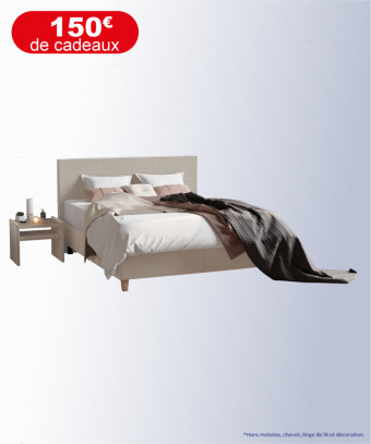 Boxspring Pitt – Confort stable et design sobre