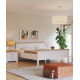 Lit Jasmin – Pin massif et design naturel