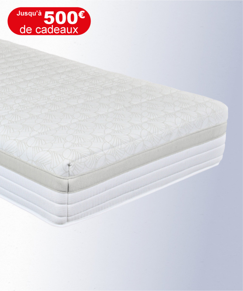 Matelas Horizon – Latex et mousse HR, confort morphologique
