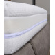 Matelas Bergamo – Latex naturel, soutien ferme 7 zones