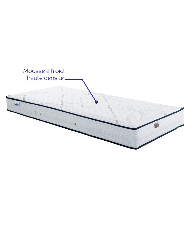 Matelas Milo – Mousse à froid haute densité, confort extra ferme