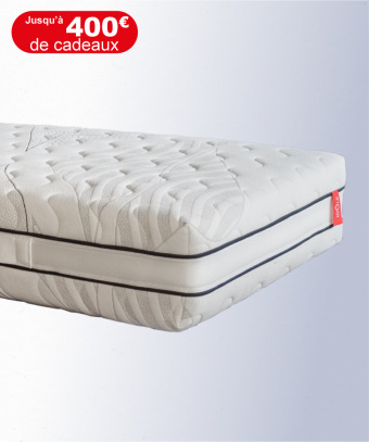 Matelas Idöle - Ressorts ensachés et mousse hybride mi-ferme