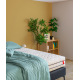 Matelas Idöle - Ressorts ensachés et mousse hybride mi-ferme