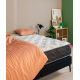 Matelas Masseö – Ressorts ensachés, latex naturel & mémoire de forme