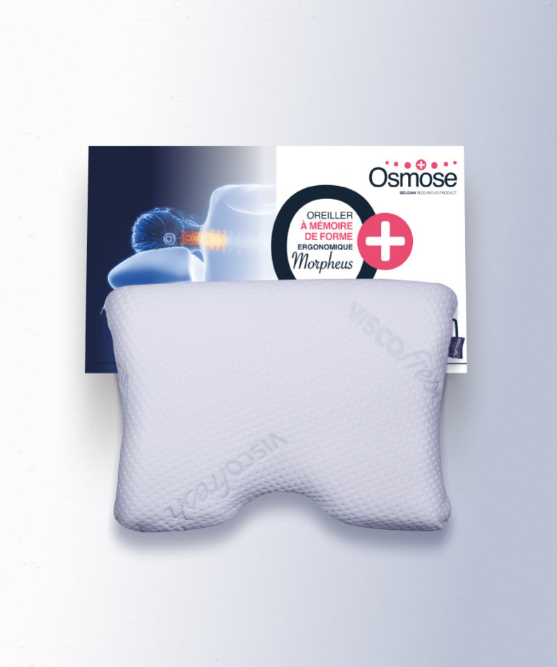 Oreiller Morpheus – Mémoire de forme & soutien cervical