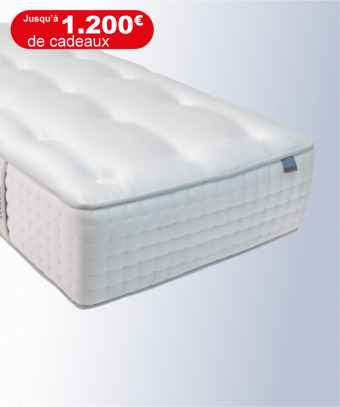 Matelas Mont-Blanc – Confort hôtelier moelleux & maintien ciblé