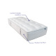 Matelas Mont-Blanc – Confort hôtelier moelleux & maintien ciblé