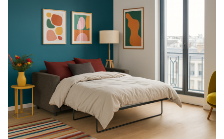 Canapé-lit confortable : gagnez de la place sans sacrifier le style
