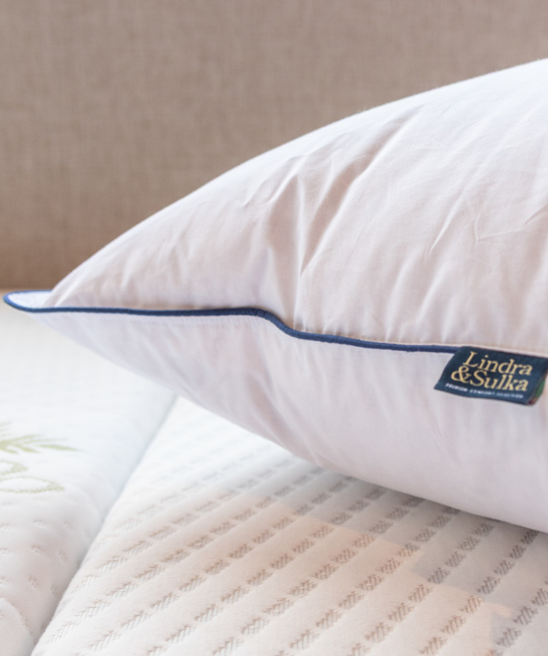 Oreiller Aurore – Duvet et plumettes, confort mi-ferme équilibré