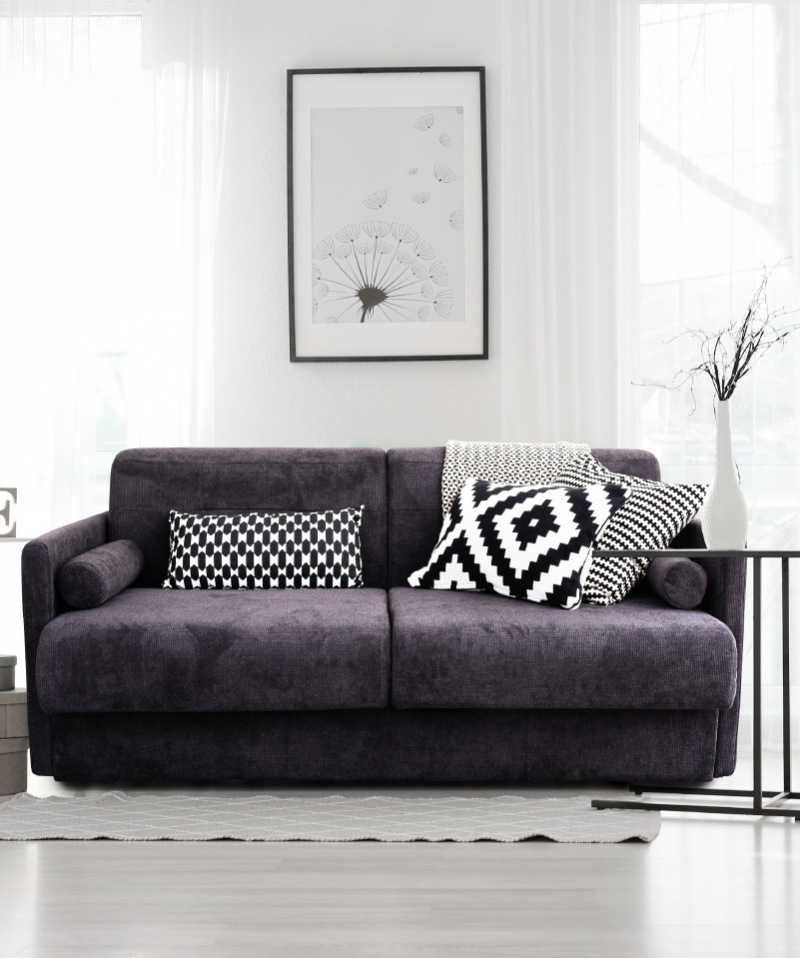 Canapé convertible Jorg – Élégance pratique et accueil confortable