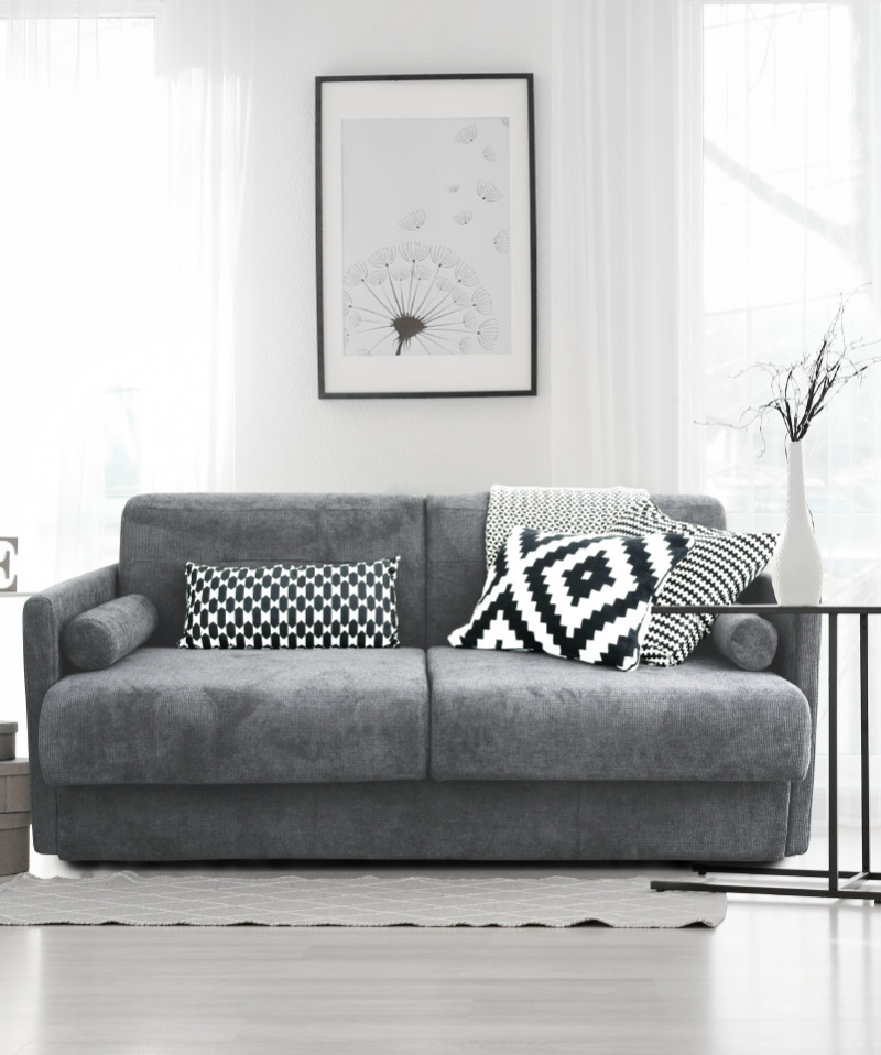 Canapé convertible Jorg – Élégance pratique et accueil confortable