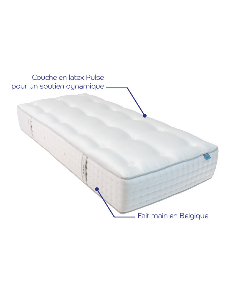 Matelas Palace – Latex Pulse & soutien hôtelier ferme
