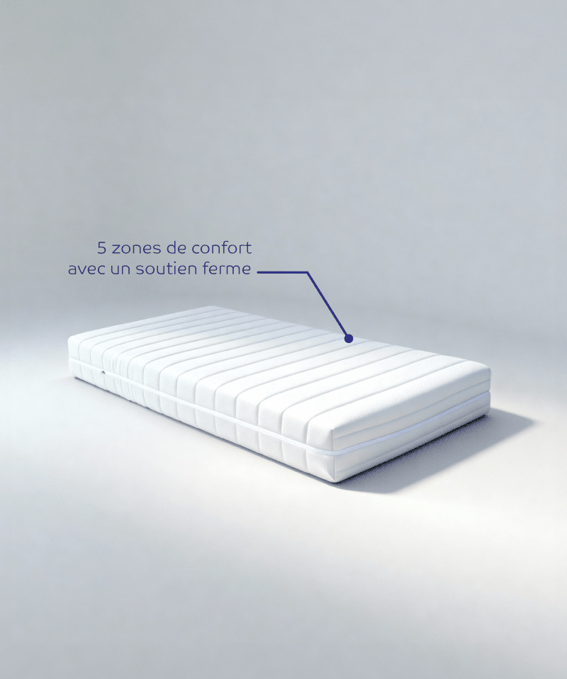 Matelas Samart – Réversible, ferme et ventilé