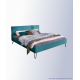 Lit Falco – Tissu bleu et design moderne
