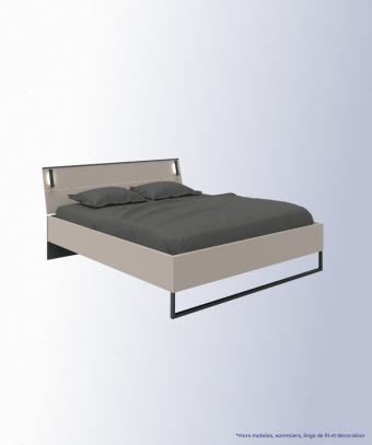 Lit Moön – Style moderne et lumière intégrée