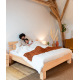 Lit Premium – Bois massif et design épuré