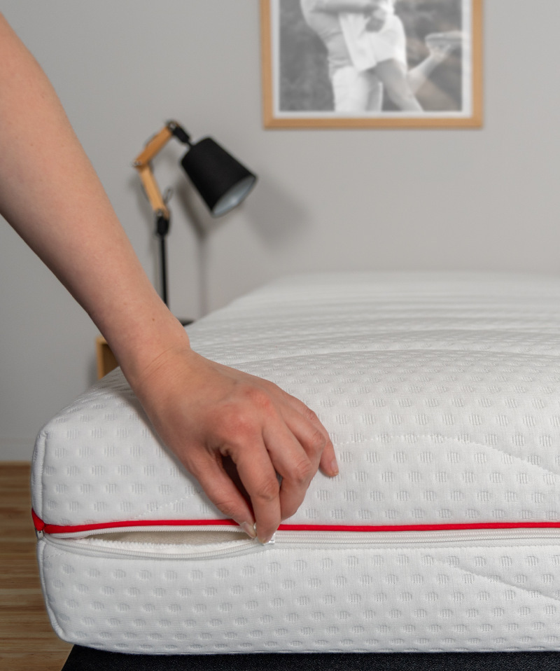 Matelas Amör – Ressorts ensachés 7 zones, ferme et réversible