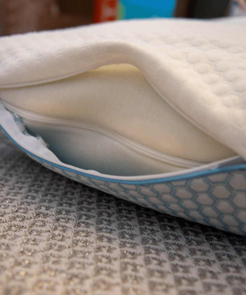 Oreiller Öptima– Ergonomie ajustable confort mémoire de forme