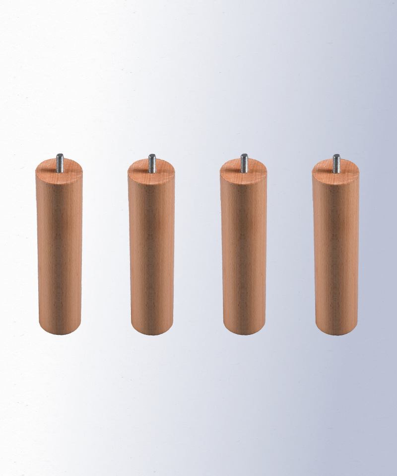 4 pieds extérieurs pour sommier – Compatibles tous modèles standards 4 pieds extérieurs pour sommier – Compatibles tous modèles standards