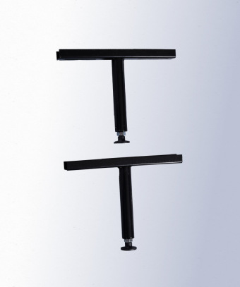 2 pieds centraux pour sommier – Fixation stable des sommiers doubles