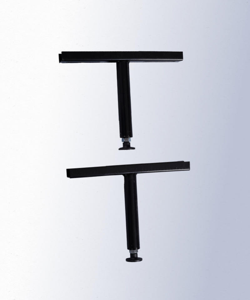 2 pieds centraux pour sommier – Fixation stable des sommiers doubles