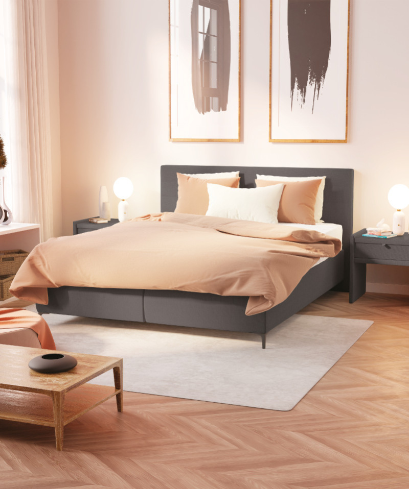 Boxspring Pico – Style moderne et confort stable