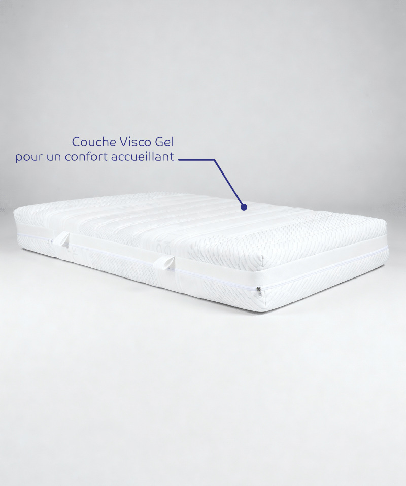 Matelas Ravello – Deux conforts et fraîcheur continue