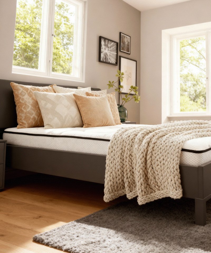 Matelas Manon – Ressorts ensachés & confort extra-ferme