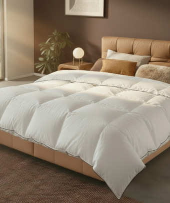 Couette Romance Tempérée – Garnissage duvet et douceur satinée