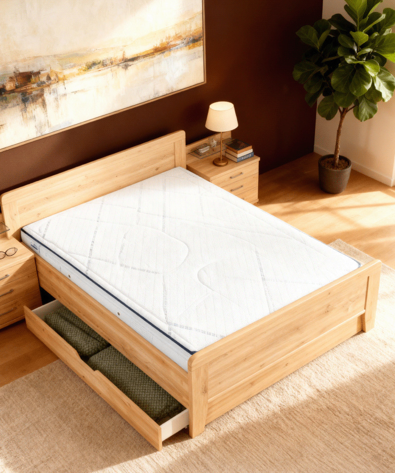 Matelas Milo – Mousse à froid haute densité, confort extra ferme