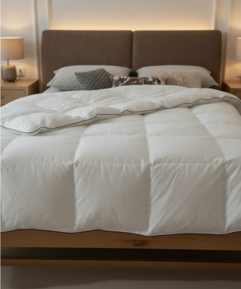 Couette Idylle Légère – Duvet haut de gamme, toucher soyeux