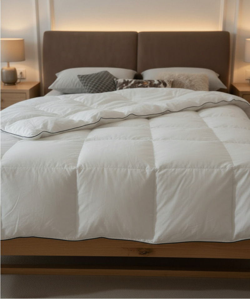 Couette Idylle Légère – Duvet haut de gamme, toucher soyeux