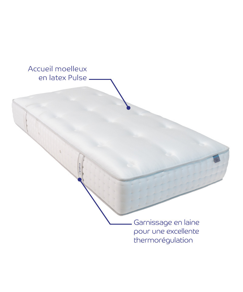 Matelas Opéra – Ressorts ensachés & confort harmonieux