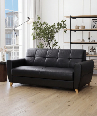 Canapé-lit Lodge – Matelas intégré et ouverture rapide