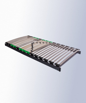 Sommier Virtuose Plat – Double lattes & zone lombaire réglable