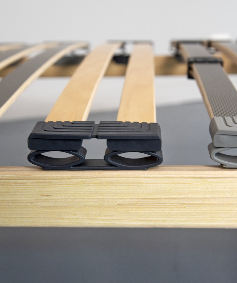 Sommier Öscar Plat – Soutien stable et lattes actives