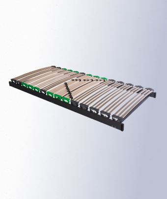 Sommier Excellence Plat – 51 lattes & soutien ciblé