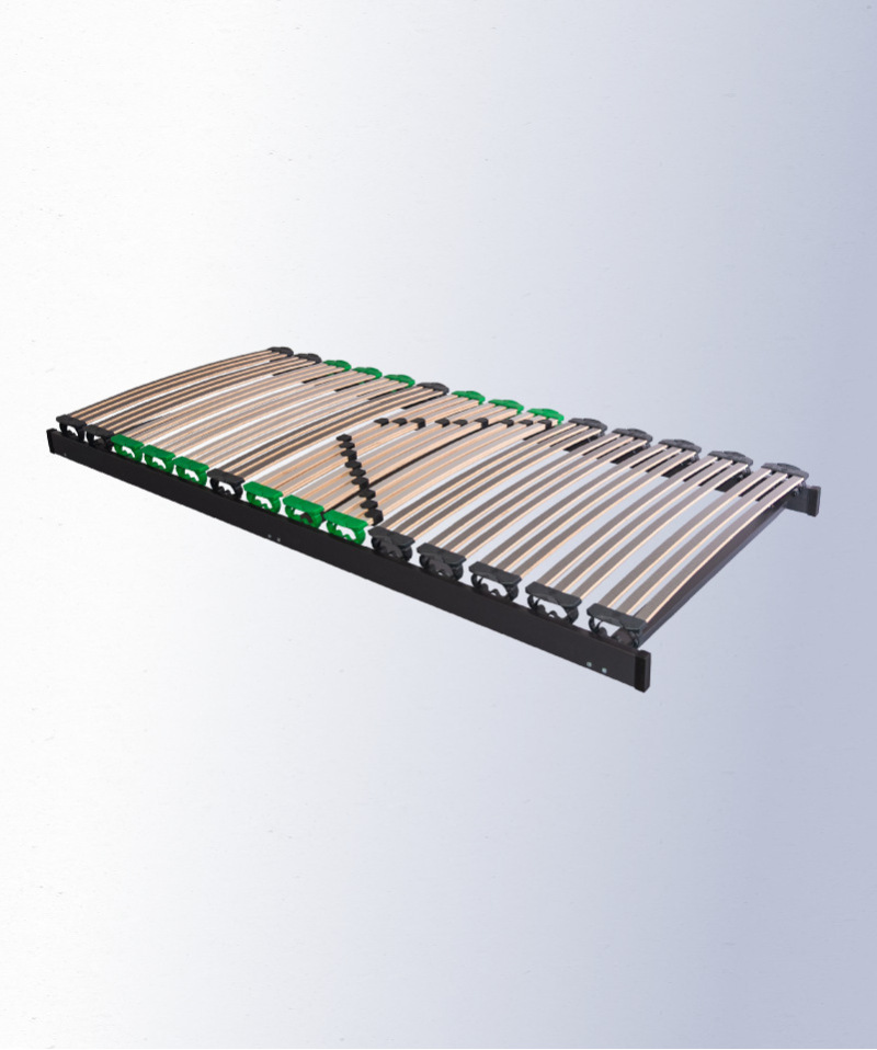 Sommier Excellence Plat – 51 lattes & soutien ciblé