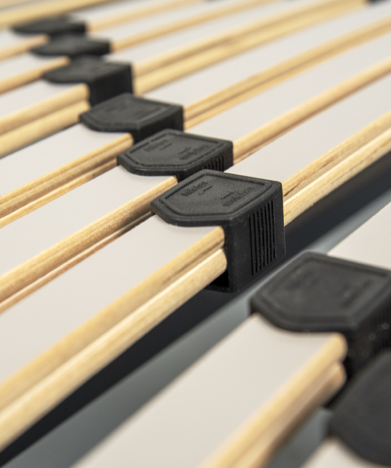 Sommier Excellence Plat – 51 lattes & soutien ciblé