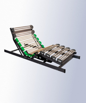 Sommier Excellence Électrique – 51 lattes & zone réglable