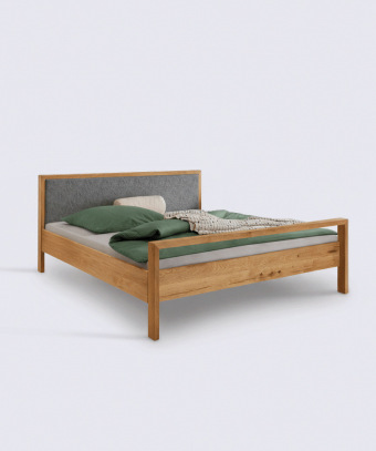 Lit Ankara – Chêne massif et lignes épurées