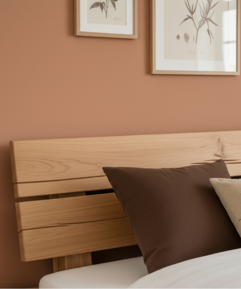 Lit Unika – Chêne massif et design épuré