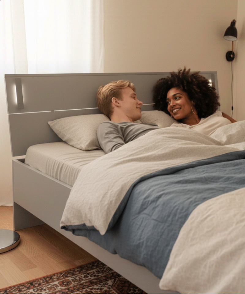 Lit Moön – Style moderne et lumière intégrée