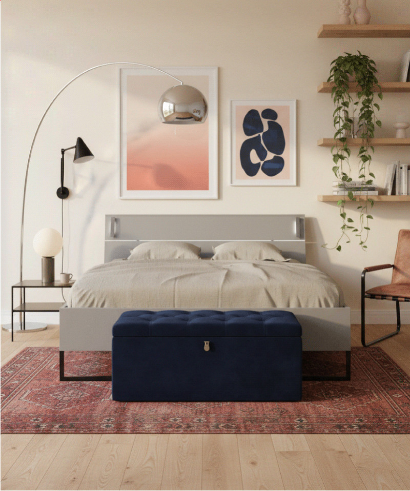 Lit Moön – Style moderne et lumière intégrée