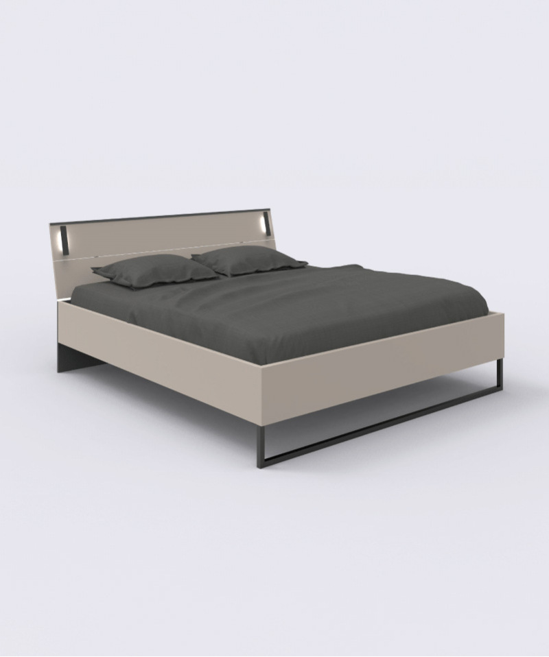 Lit Moön – Style moderne et lumière intégrée