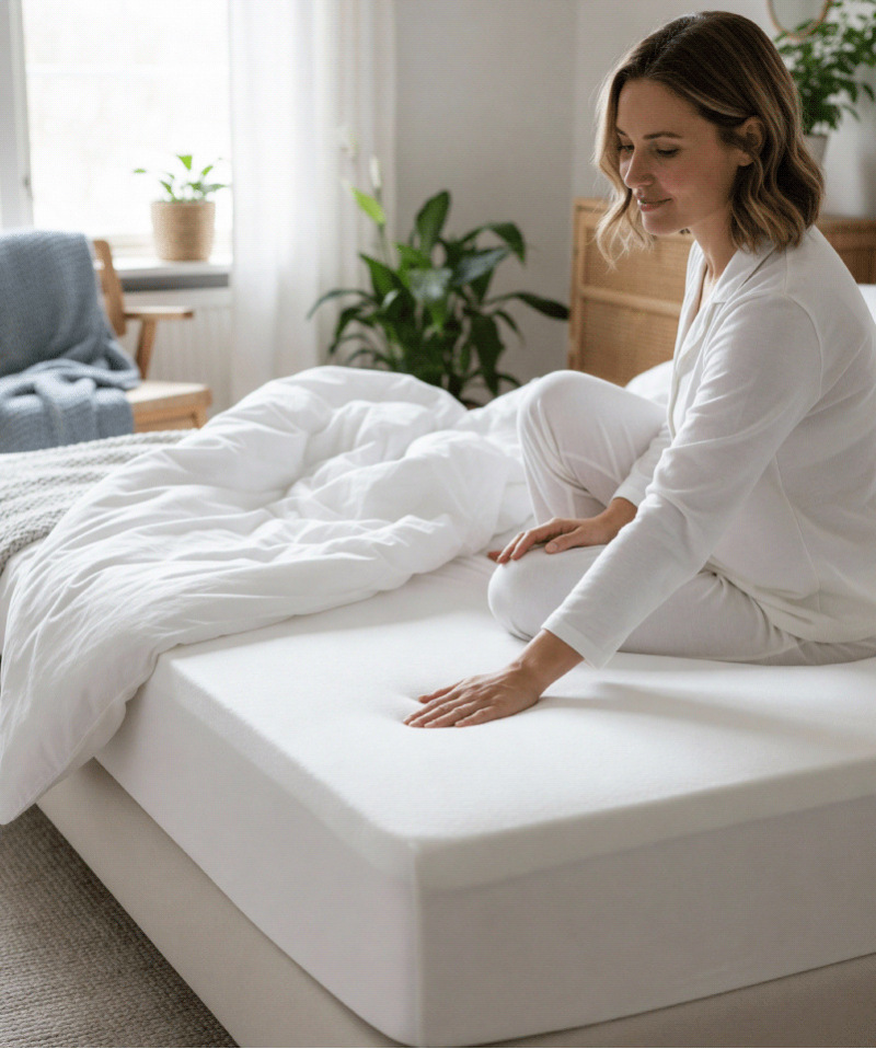 Protège-Matelas Lökan – Confort naturel et hygiène durable