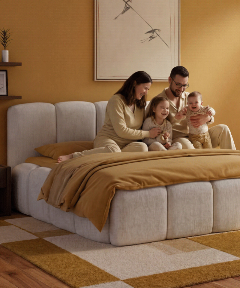 Lit Clover – Design moderne et structure robuste