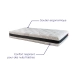 Matelas Tempö – Ressorts ensachés et mousse hybride ferme