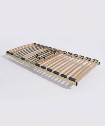 Sommier Öscar Plat – Soutien stable et lattes actives